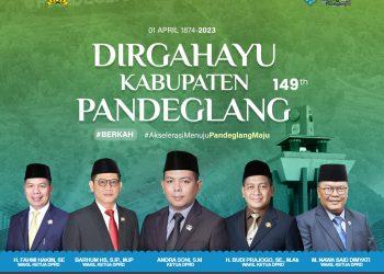 DPRD Kabupaten Pandeglang Mengucapkan Dirgahayu Kabupaten Pandeglang Ke – 149 tahun