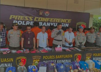 Ciptakan Kondisi Aman, Polres Banyuasin Laksanakan Operasi Pekat II Musi 2023