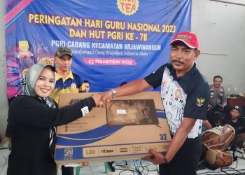 Korwil Cup Diperingatan HUT PGRI Dibuka Kadisdik Berlangsung Meriah