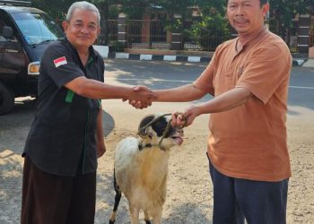 Pertamina Balongan Salurkan Hewan Qurban, Sekber FWI Sampaikan Terima Kasih