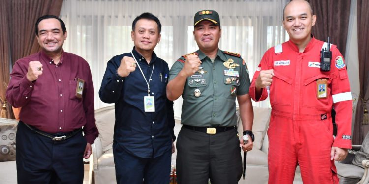 Kunjungi GM Kilang Balongan, Dandim Indramayu Siap Dukung Keamanan dan Kondusifitas
