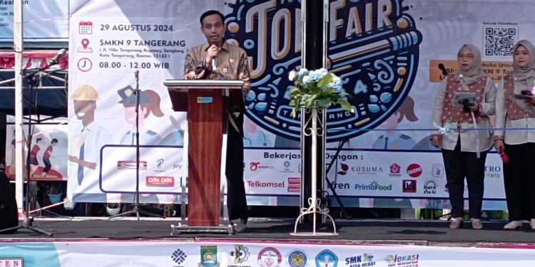 Luar Biasa, SMK Negeri 9 Tangerang, Sekolah Unggulan di Kota Tangerang Menyelenggarakan  Job Fair 2024