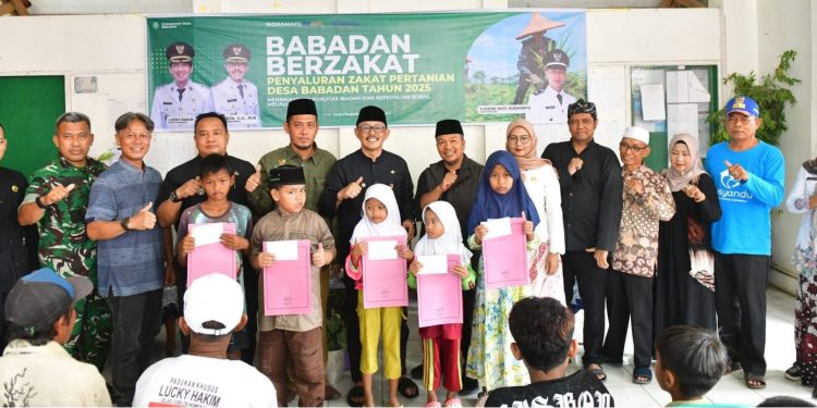 Desa Babadan Wujudkan Program Indramayu Berzakat
