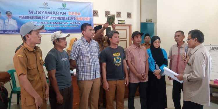 BPD Rambatan Wetan Lakukan Musyawarah Bentuk Panitia 7 Pilwu 2025