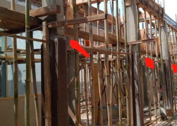 Diduga Ada Kesalah Dalam Proses Pelaksaan Pembangunannya, Dinas Terkait harus menyoroti SMAN 1 Lebakwangi